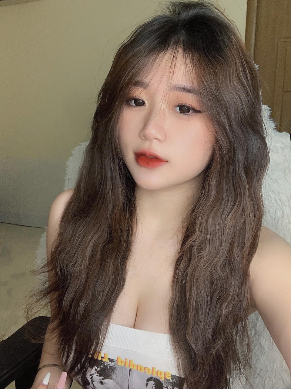 Mèo con đang chờ chủ